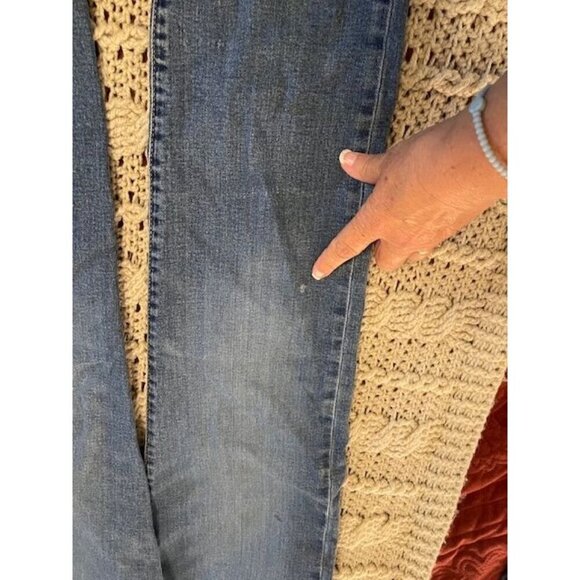 Levi's 501 Slim Fit Jeans W32 L34‎ Button Fly Medium Wash Denim Men's - Picture 13 of 16